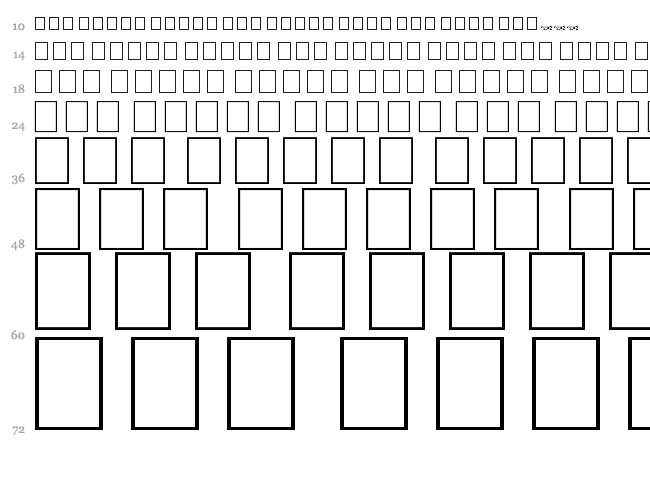 Aboriginebats 1 + 2 font waterfall